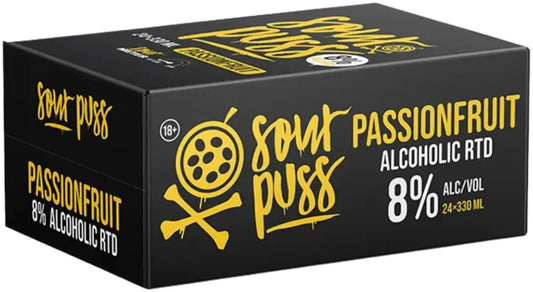 Sour Puss Passionfruit Alcoholic RTD 330ml | Bottle Stop