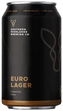Southern Highlands Brewing Co Firkin Helles Euro Lager 5% 24 Pack Cans 375ml | Bottle Stop