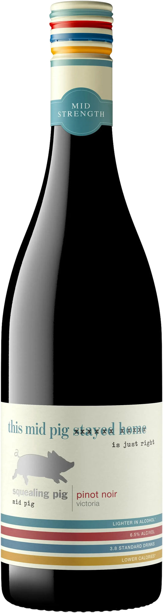 Squealing Pig Mid Strength Pinot Noir 750ml | Bottle Stop