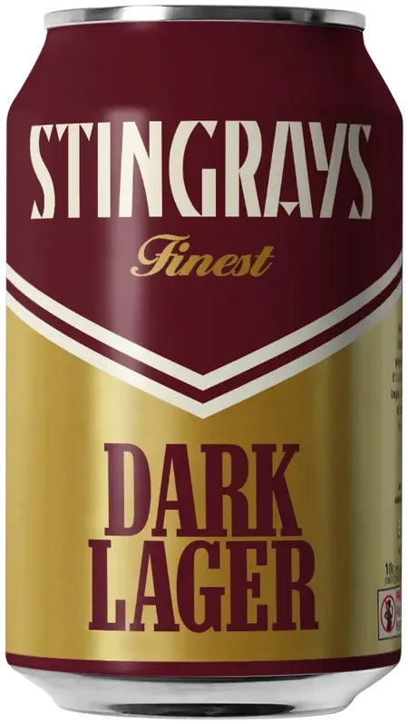 Stingrays Dark Lager 4.5% Cans 355ml | Bottle Stop