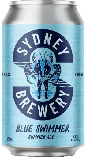 Stoic Brewing Blue Swimmer Summer Ale 4.6% Cans 375ml | Bottle Stop