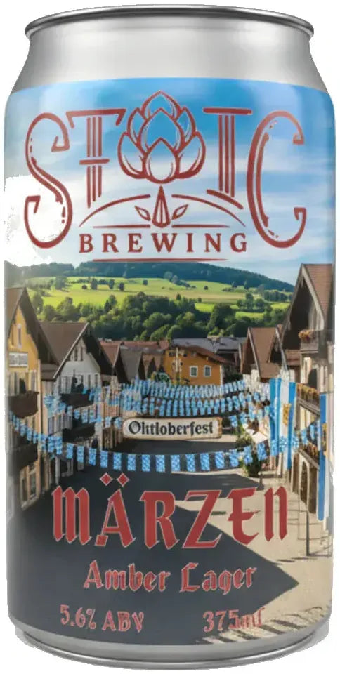 Stoic Brewing Marzen Amber Lager 5.6% Cans 375ml | Bottle Stop