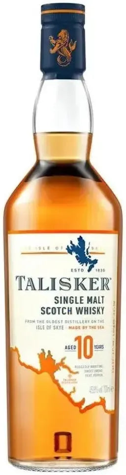 Talisker 10 Year Old Single Malt Scotch Whisky 750ml