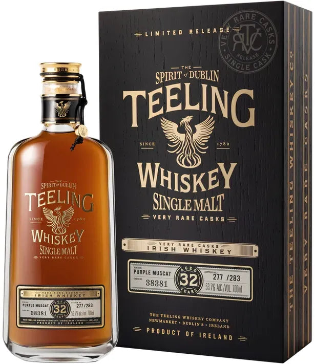 Buy Teeling 32 Year Old Single Malt Whiskey 700ml Online at Bottle Stop