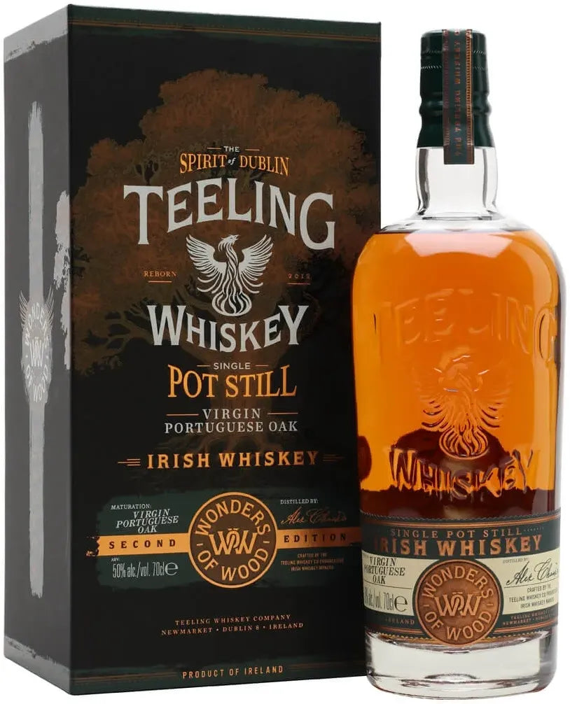 Buy Teeling Wnders of Wood Single Pot Still Portugese Oak Whiskey with Gift Box 700ml Online at Bottle Stop