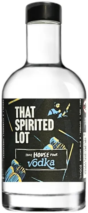 Buy That Spirited Lot Distillers That House Pour Vodka 200ml Online at Bottle Stop