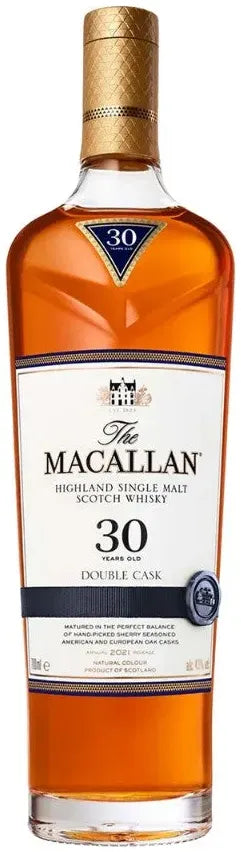 The Macallan 30 Years Old Double Cask Single Malt Scotch Whisky 700ml | Bottle Stop