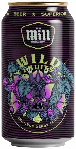Buy The Mill Brewery Wild Fruits Bramble Berry Sour 4.1% 24 Pack Cans 375ml Online at Bottle Stop