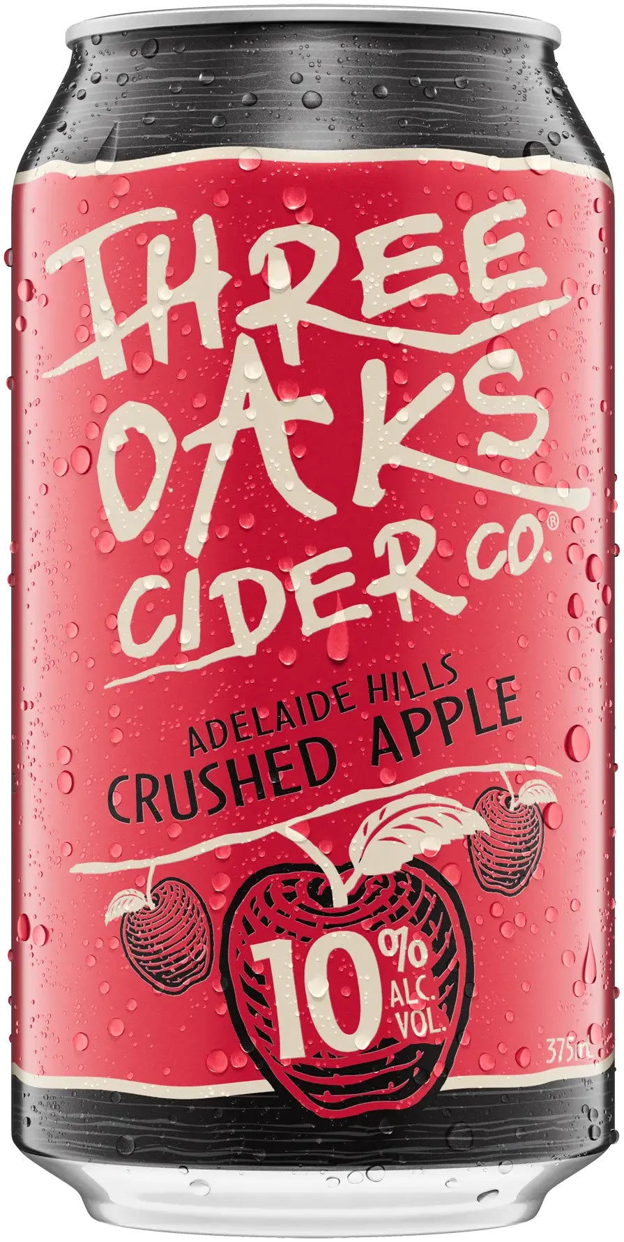 Buy Three Oaks Cider Crushed Apple 10% 30 Pack Cans 375ml Online at Bottle Stop