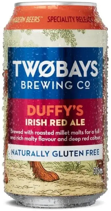 Buy Two Bays Brewing Co Duffy's Irish Red Ale 16 Pack Cans 375ml Online at Bottle Stop