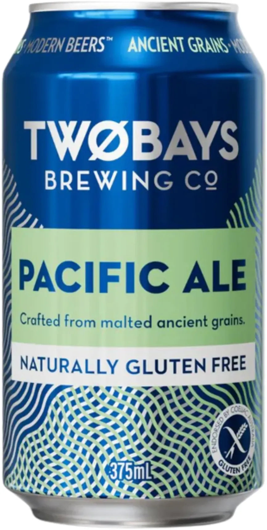 Buy Two Bays Brewing Co Gluten Free Pacific Ale 4% 16 Pack Cans 375ml Online at Bottle Stop