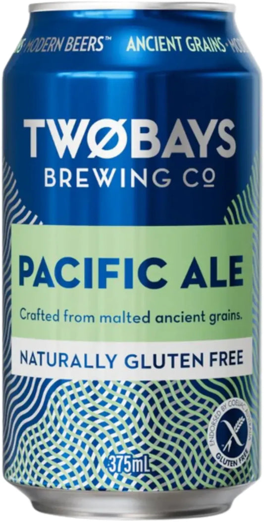 Buy Two Bays Brewing Co Gluten Free Pacific Ale 4% 16 Pack Cans 375ml Online at Bottle Stop