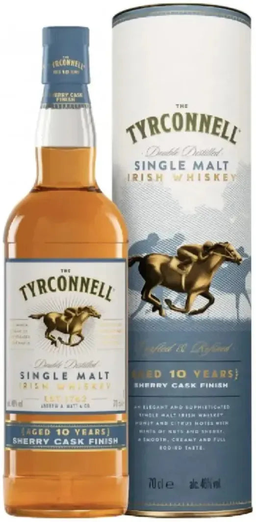 Buy Tyrconnell 10 Year Old Sherry Cask Finish Irish Whiskey 700ml Online at Bottle Stop