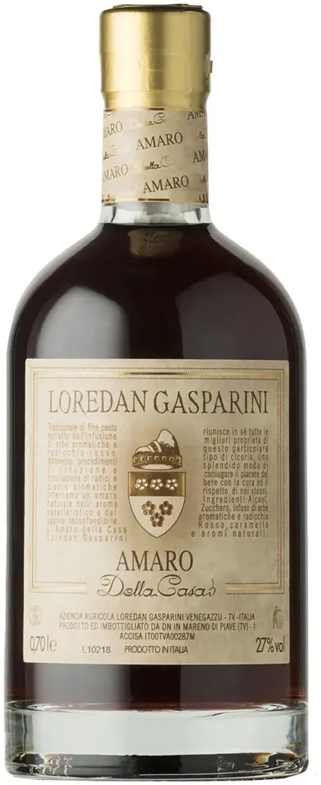 Buy Venegazzu Vini SRL Amaro Della Casa Loredan Gasparini 700ml Online at Bottle Stop