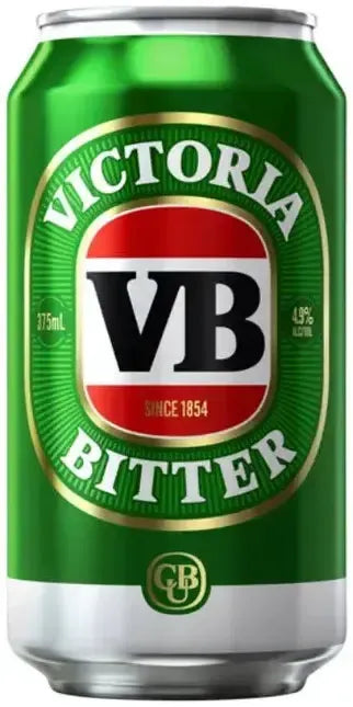 Buy Victoria Bitter VB 4.9% 6 Pack Cans 375ml Online at Bottle Stop
