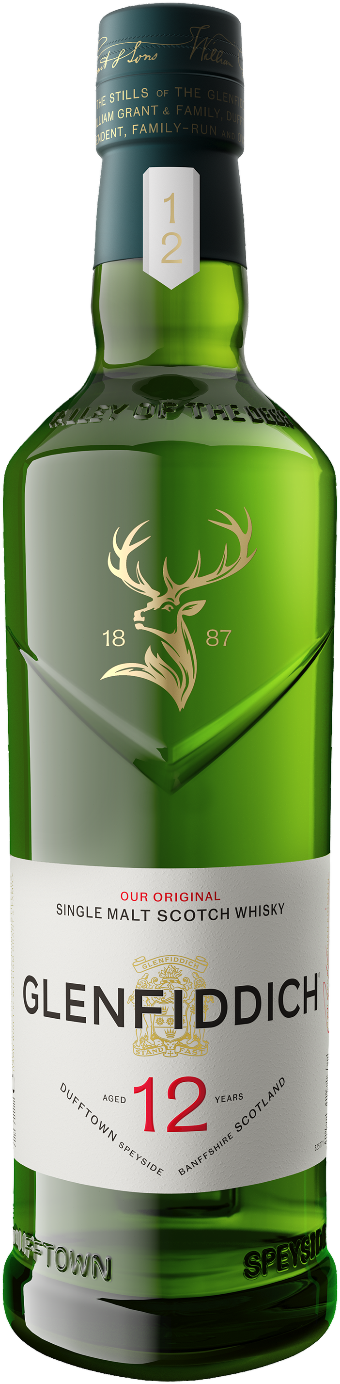Glenfiddich 12 Year Old Scotch Whisky 700ml