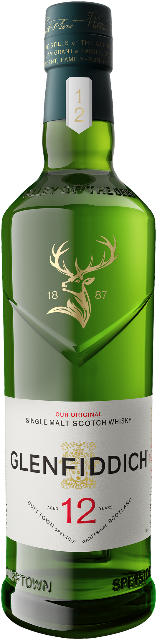 Glenfiddich 12 Year Old Scotch Whisky 700ml