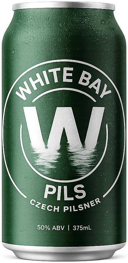 White Bay Czech Pilsner 5% Cans 375ml | Bottle Stop