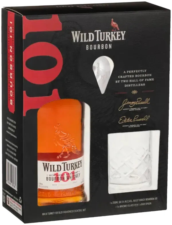 Wild Turkey 101 Bourbon Gift Box 700ml | Bottle Stop
