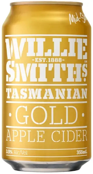 Willie Smith's Gold Apple Cider 3.5% 16 Pack Cans 355ml | Bottle Stop