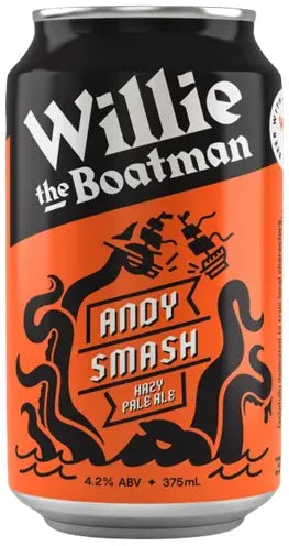 Willie the Boatman Andy Smash Pale Ale 4.2% 16 Pack Cans 375ml | Bottle Stop