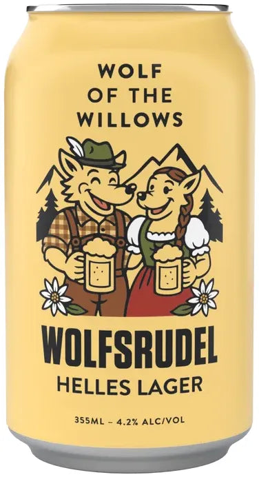 Wolf Of The Willows Wolfsrudel Helles Lager 4.2% 24 Pack Cans 355ml | Bottle Stop