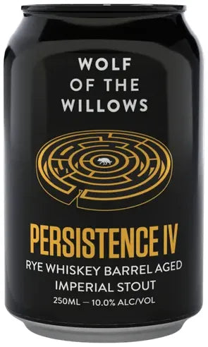 Buy Wolf Of The Willows Persistence IV 10% 24 Pack Cans 250ml Online at Bottle Stop