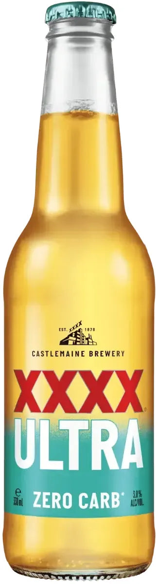 Buy XXXX Ultra 3.8% 24 Pack Bottles 330ml Online at Bottle Stop