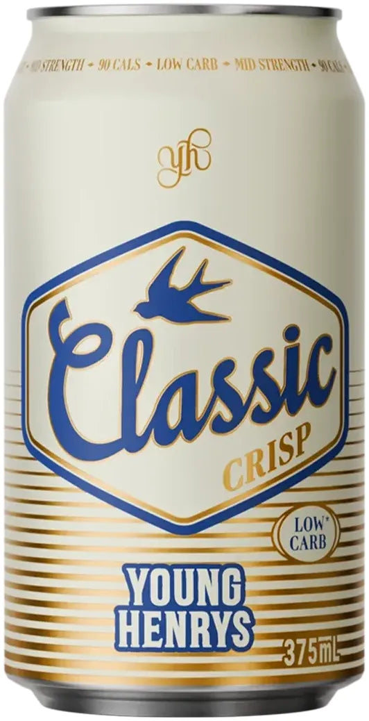 Young Henrys Classic Crisp 375ml - BoozeBud