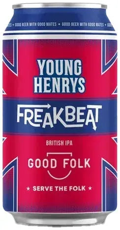 Young Henrys Freakbeat British IPA 5.4% Cans 375ml | Bottle Stop