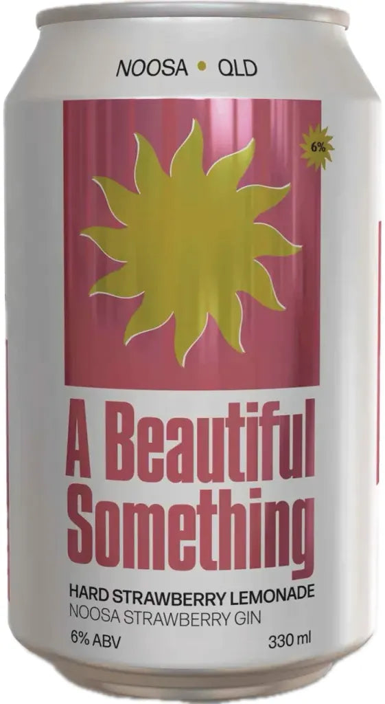 Buy A Beautiful Something Hard Strawberry Lemonade 330ml Online at Bottle Stop