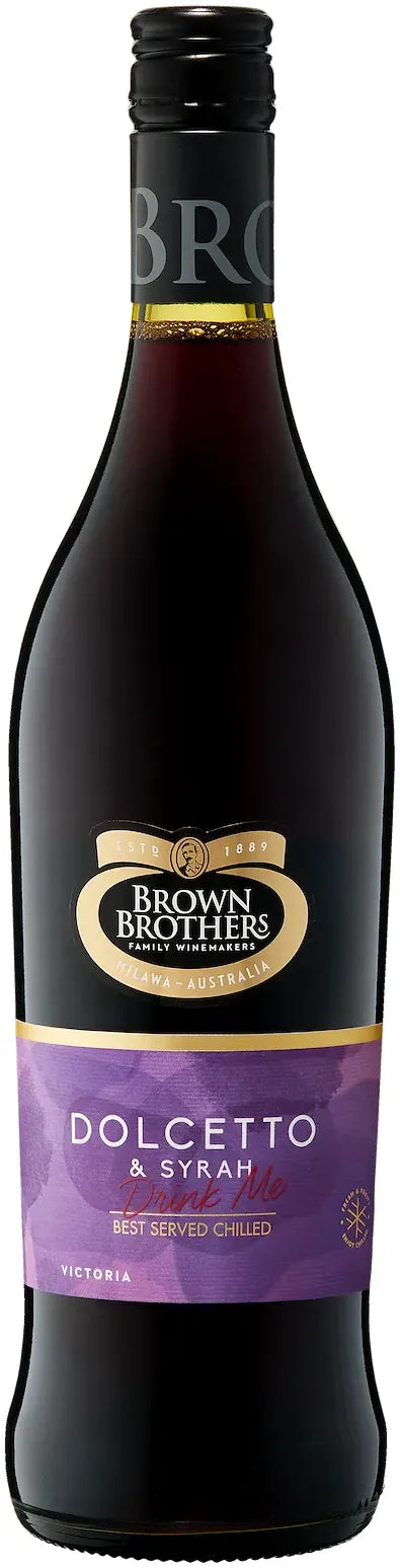 Buy Brown Brothers Dolcetto & Syrah 750ml Online at Bottle Stop