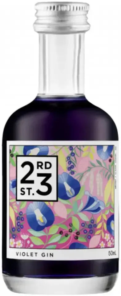 Buy 23rd Street Violet Gin Mini 50ml Online at Bottle Stop