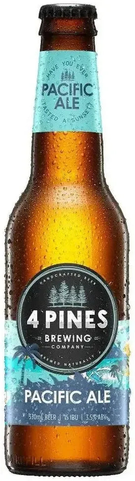 Buy 4 Pines Pacific Ale 330ml Online at Bottle Stop