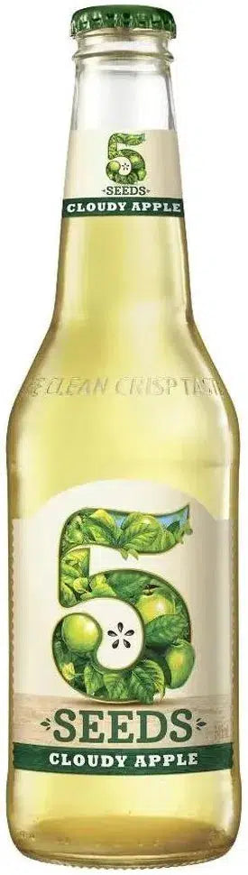 Buy 5 Seeds Cloudy Apple Cider 345ml Online at Bottle Stop