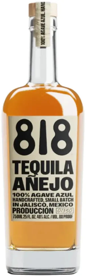 Buy 818 Tequila Anejo 750ml Online at Bottle Stop
