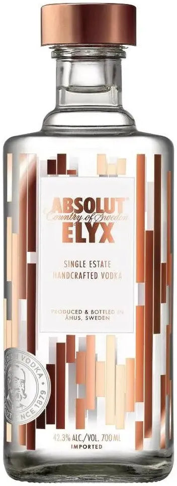 Buy Absolut Elyx 700ml Online at Bottle Stop