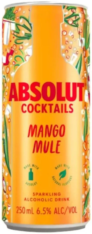 Buy Absolut Mango Mule 250ml Online at Bottle Stop