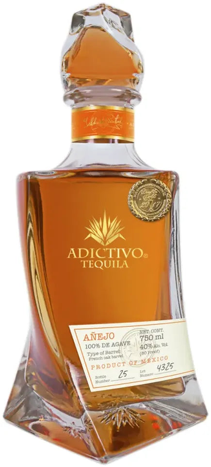 Buy Adictivo Anejo Tequila 750ml Online at Bottle Stop