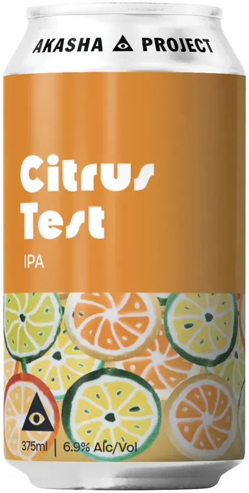 Akasha Brewing Company Citrus Test IPA Limited Release 375ml Akasha Brewing Company Citrus Test IPA Limited Release 375ml