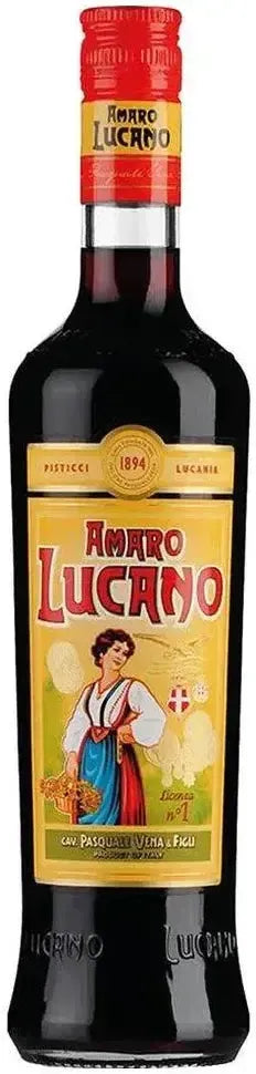 Buy Amaro Lucano Digestive Glass Pack 700ml Online at Bottle Stop