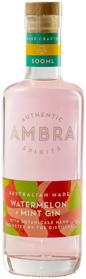 Buy Ambra Watermelon Mint Gin 500ml Online at Bottle Stop