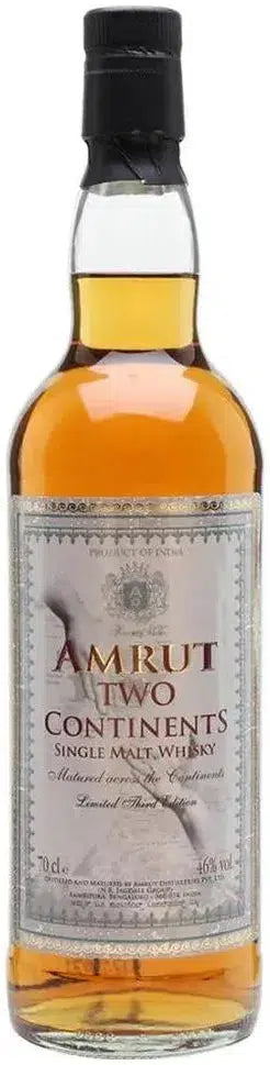 Buy Amrut Two Continents 3Rd Edition 700ml Online at Bottle Stop