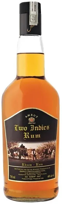 Buy Amrut Two Indies Rum 700ml Online at Bottle Stop
