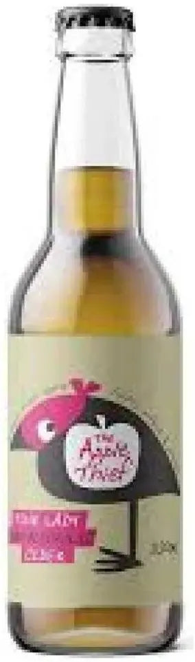 Buy Apple Thief Non-alcoholic Pink Lady Cider Bottle 330ml Online at Bottle Stop