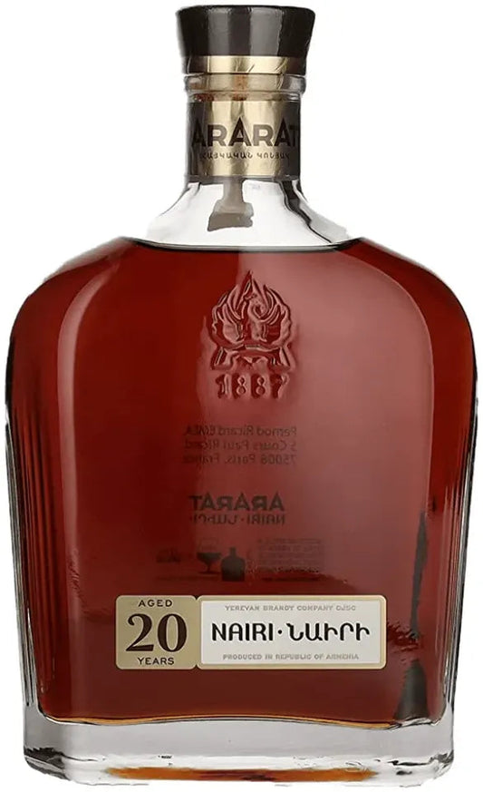 Buy Ararat Nairi 20 Year Old Brandy 700ml Online at Bottle Stop