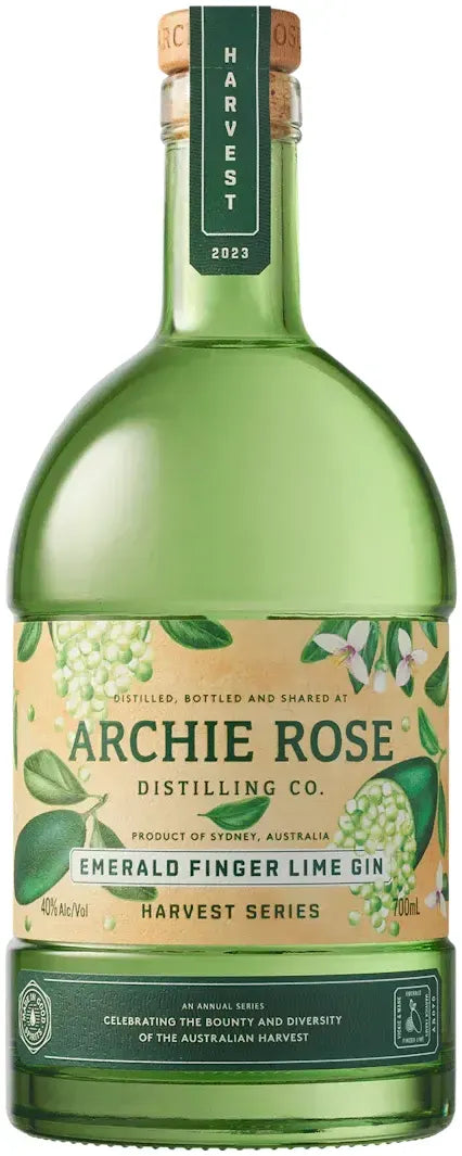Buy Archie Rose Distilling Co. Emerald Finger Lime Gin 700ml Online at Bottle Stop