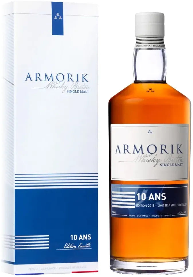 Buy Armorik 10 Year French Single Malt Whisky 700ml Online at Bottle Stop