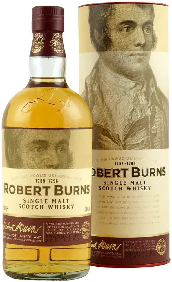 Buy Arran Robert Burns Single Malt Gift Box 700ml Online at Bottle Stop