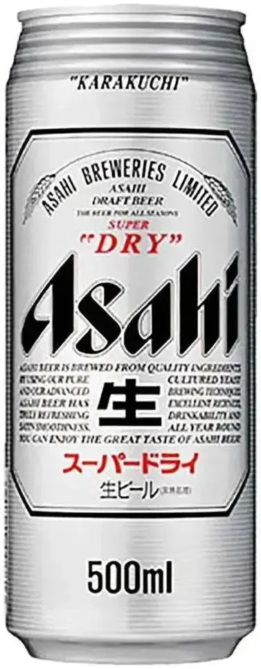 Buy Asahi Super Dry Can 500ml Online at Bottle Stop
